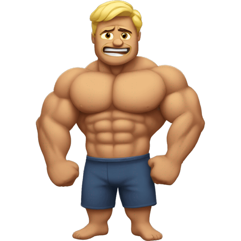 Big muscle emoji