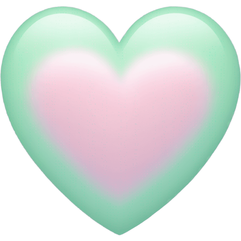 Pastel heart emoji