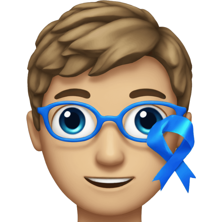 Blue ribbon  emoji