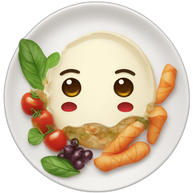 Gourmet plate emoji