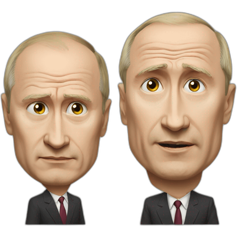 old and beaten putin emoji