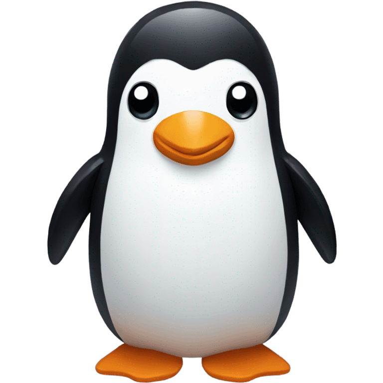 a pixel penguin emoji