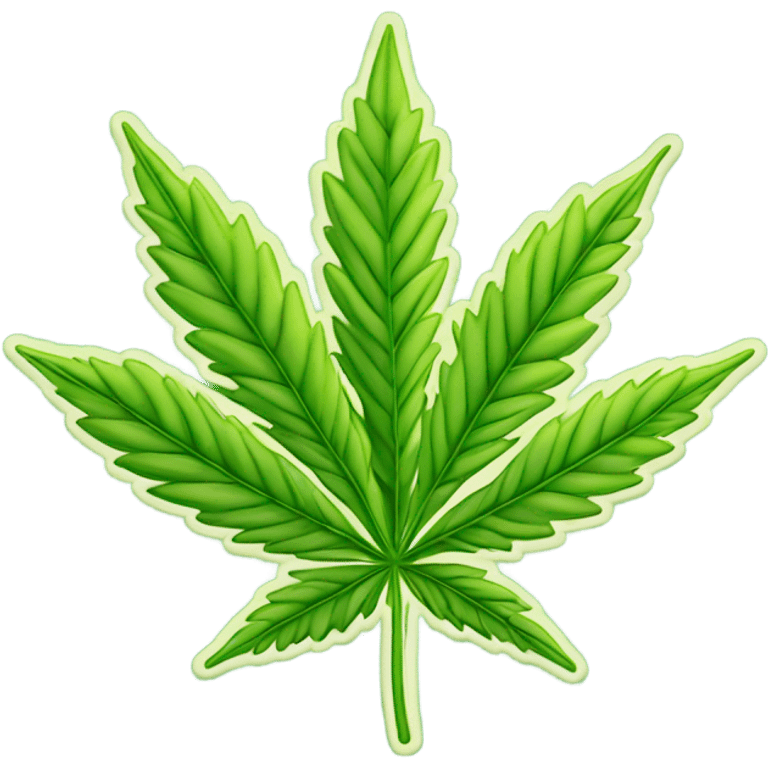 Marijuana leaf emoji