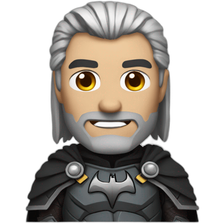 batman witcher style emoji