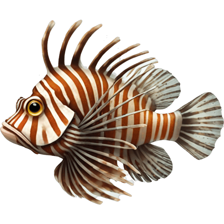 lionfish with monocle emoji