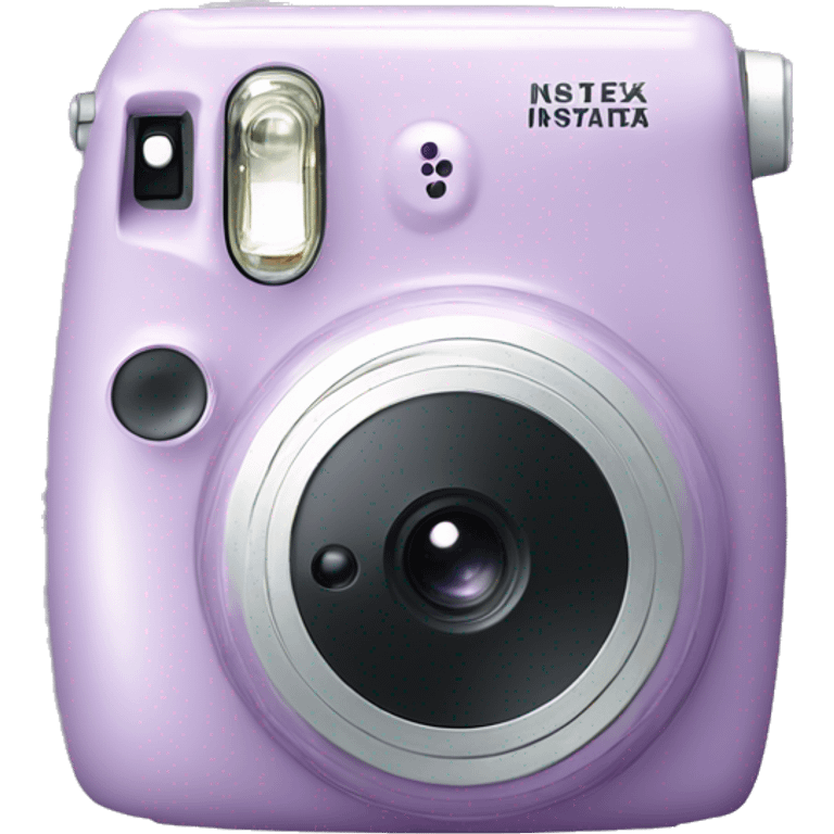 Light Purple Instax Mini Camera  emoji