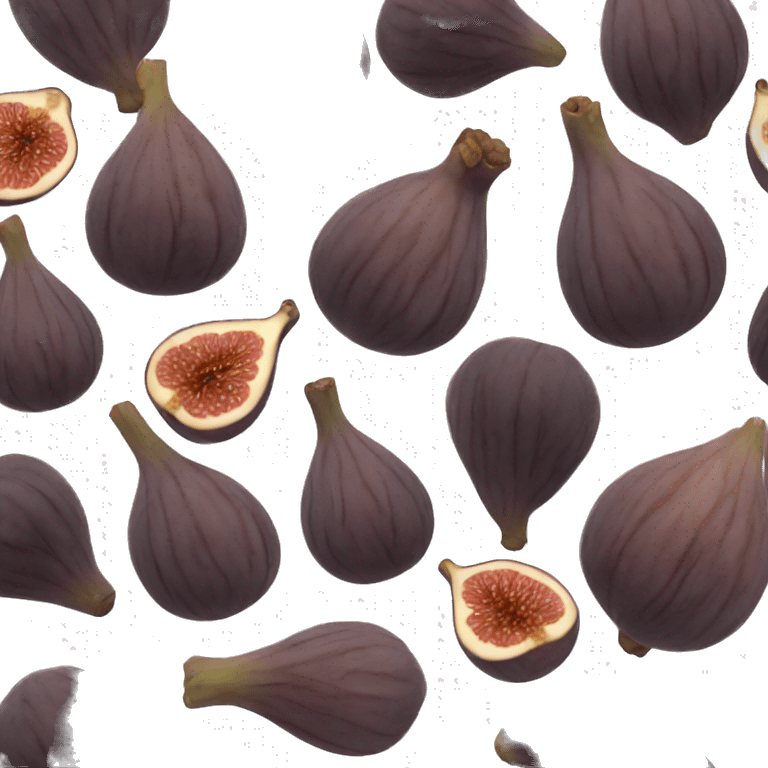 Brown fig emoji