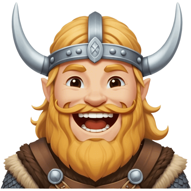 Viking laughs
realistic emoji