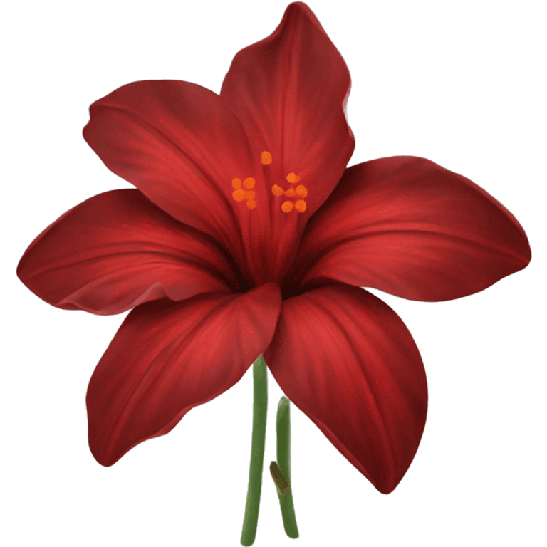 red flor de maga flower emoji