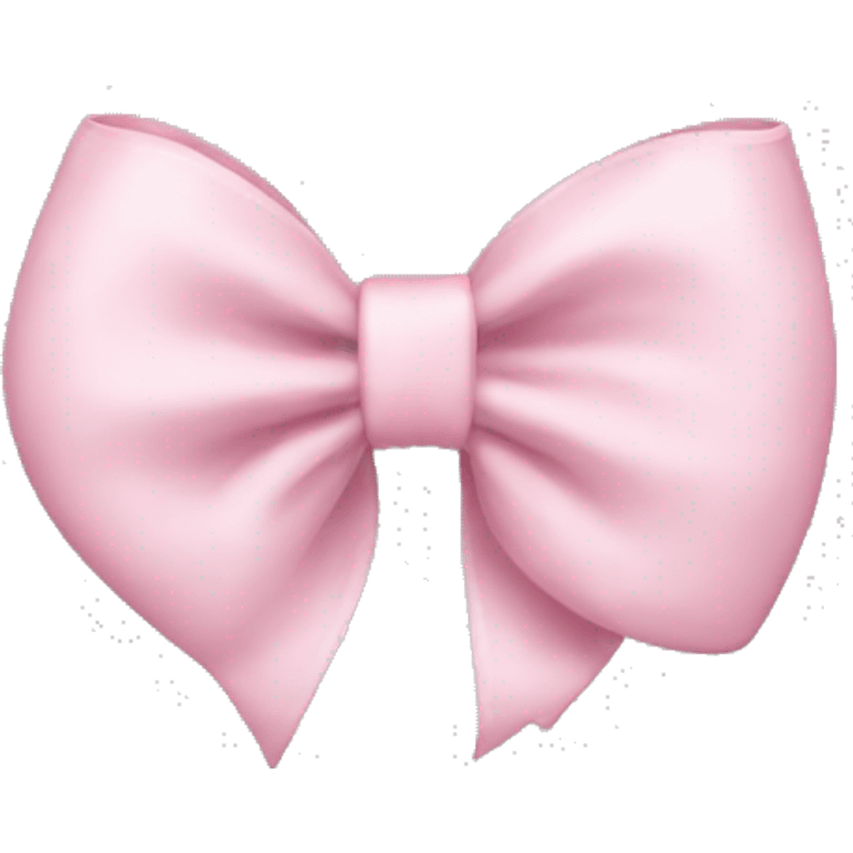 light pink bow  emoji