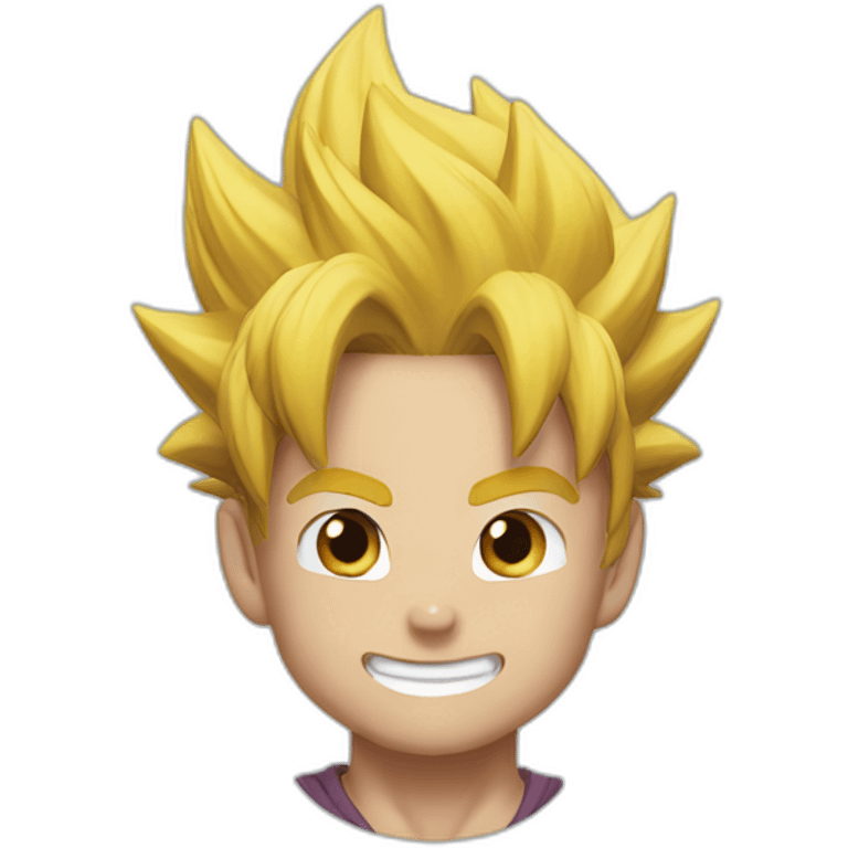 does goku clean nuts? emoji