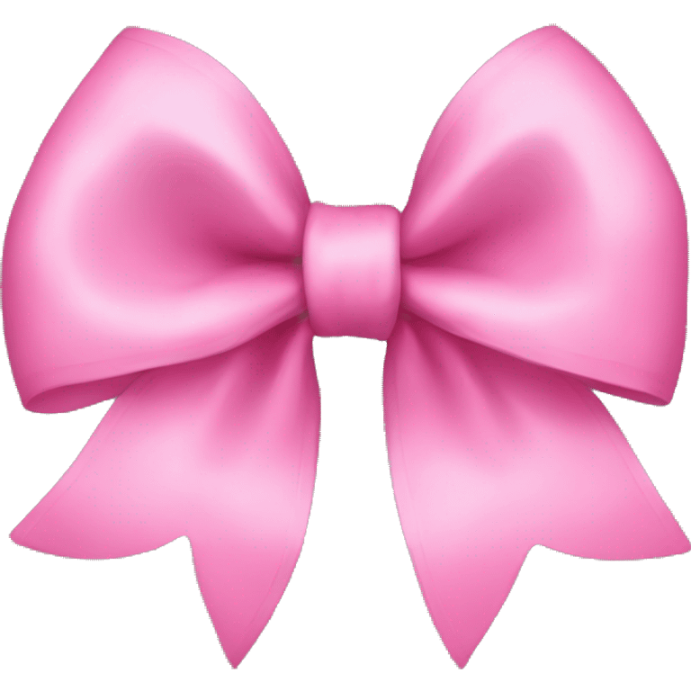 Pink bow emoji