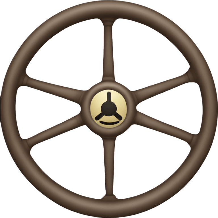 Steering wheel emoji