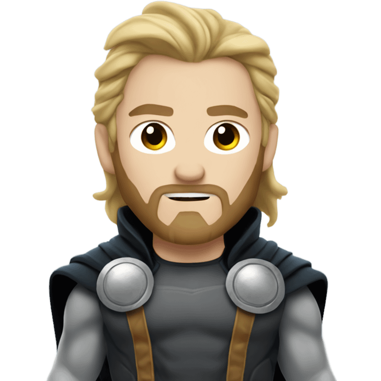 Thor in a hoodie emoji