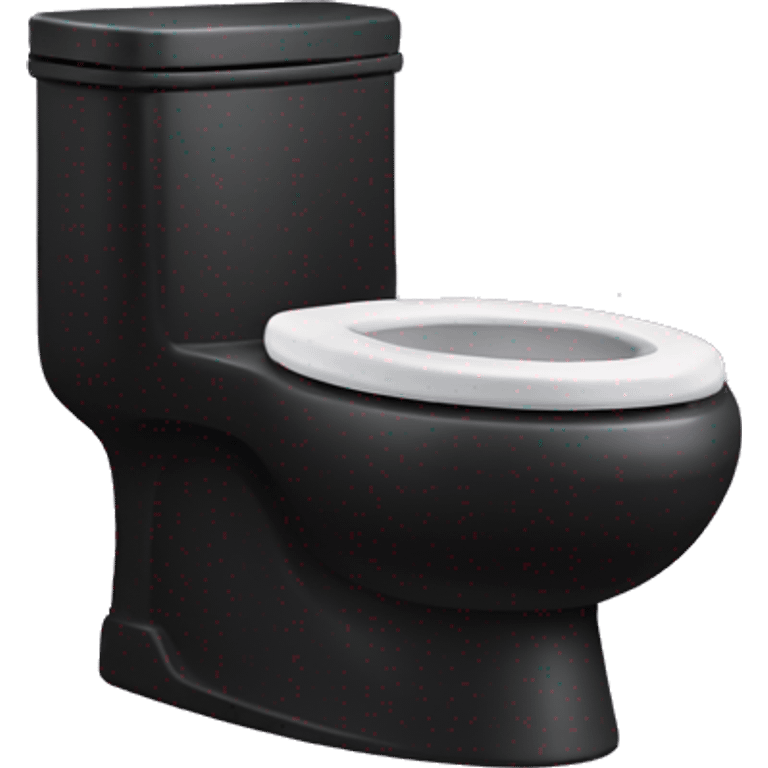 Black Skibidi Toilet emoji