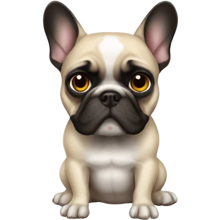 Investigator French bulldog emoji