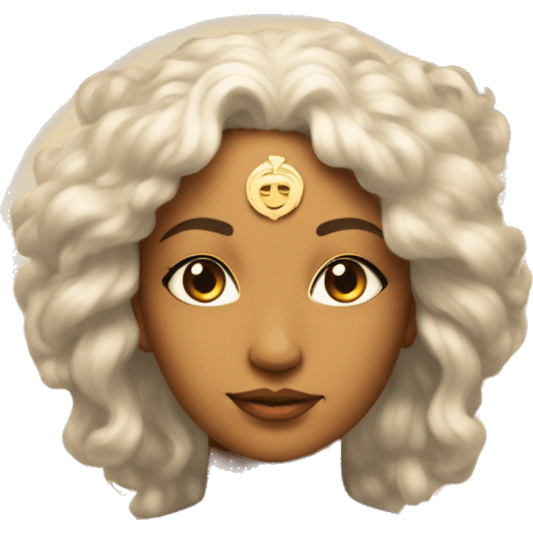 Divine feminine symbol emoji