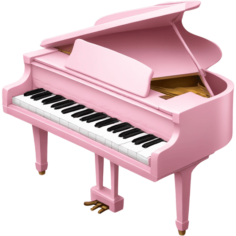 light pink piano emoji