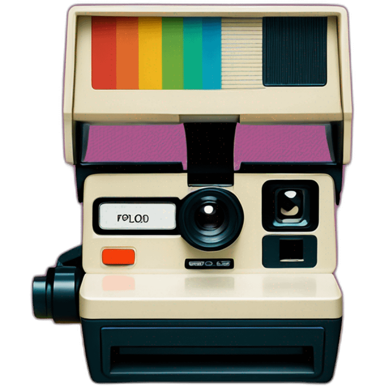 polaroid 600 camera emoji