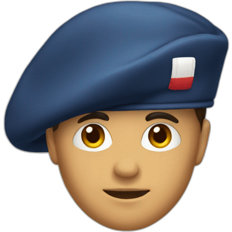 French-beret emoji