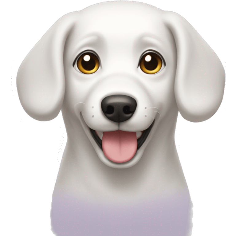 Lulu white dog emoji