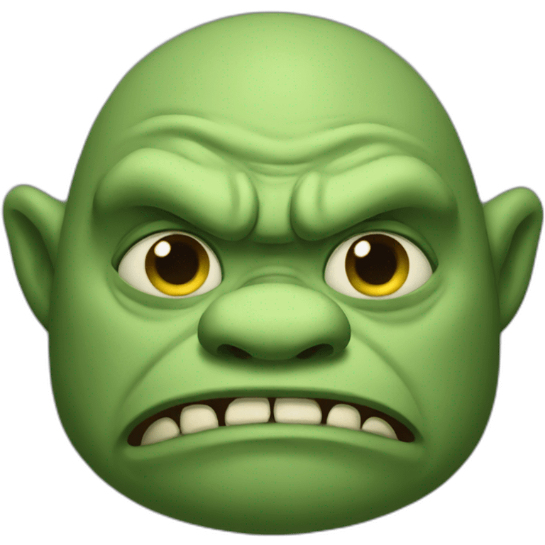 sad ogre emoji