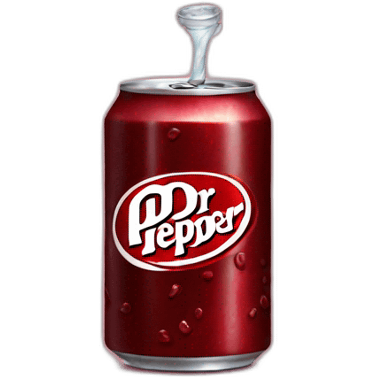 Dr pepper can icon emoji