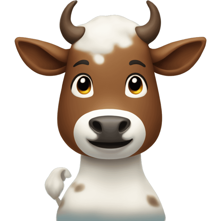 moo deng and rudolph emoji