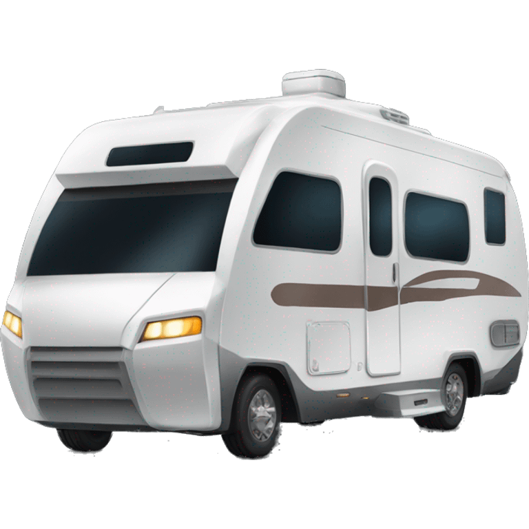 a futuristic RV called Darkboat emoji