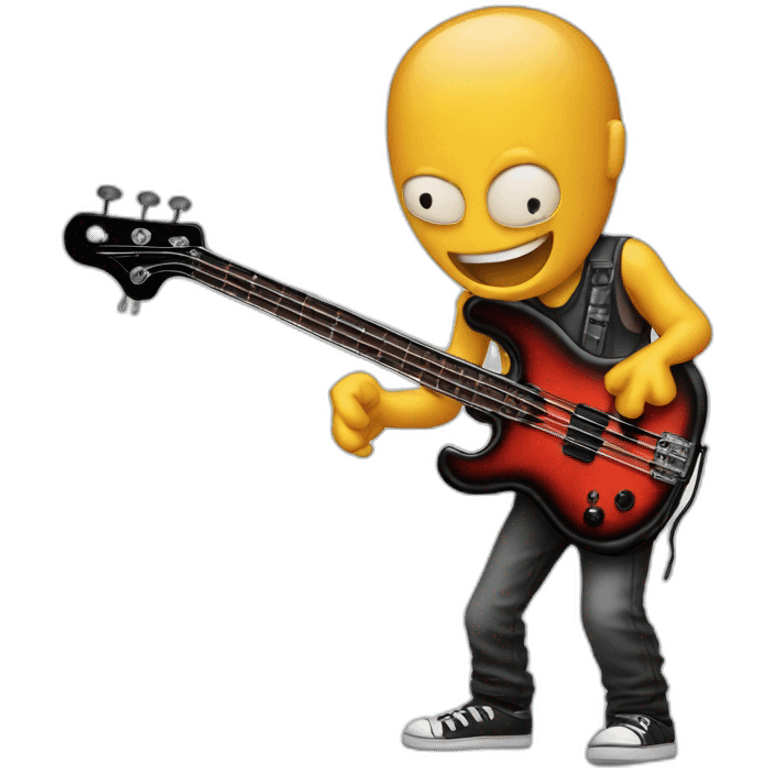 Flea bass player for red hot chili peppers emoji