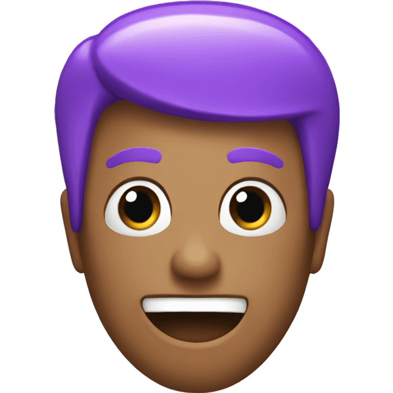 Purple exclamation mark emoji