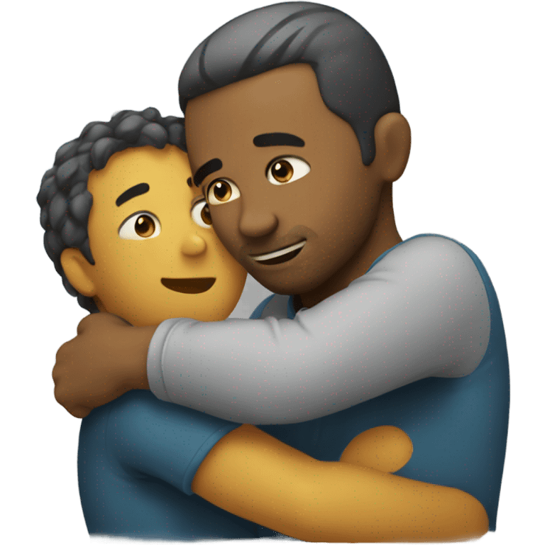 Hugging emoji