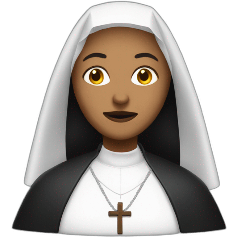 nun scary movie emoji