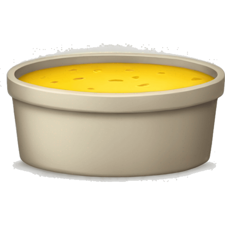 empty yellow pate  emoji