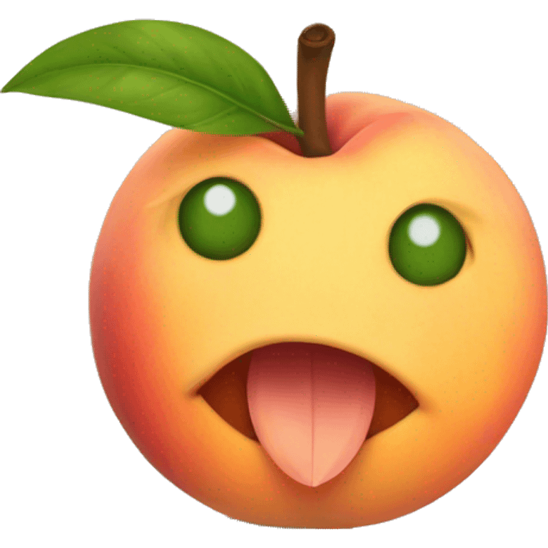 Peach pepe emoji