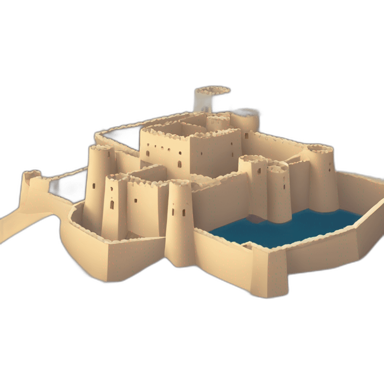 Nizwa Fort, Oman emoji