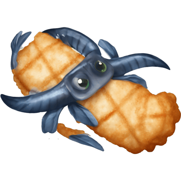 Fried seafood  emoji