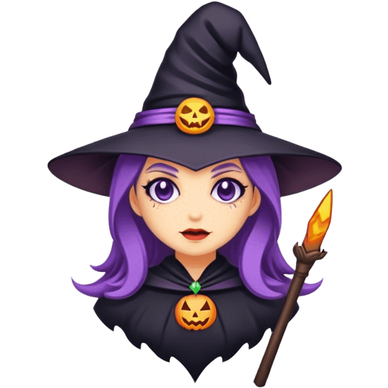 Witchy stickers emoji