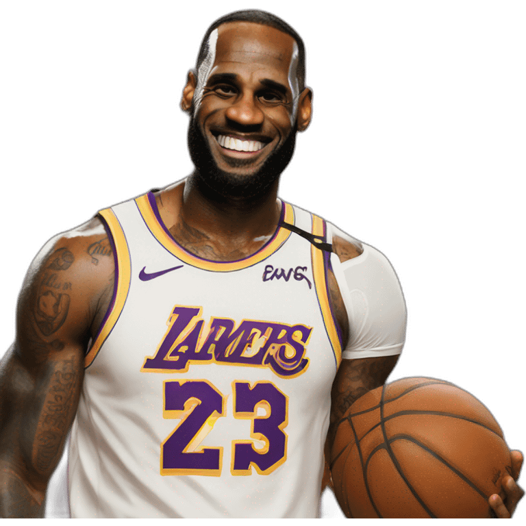 LGBTQIA+ Lebron james emoji