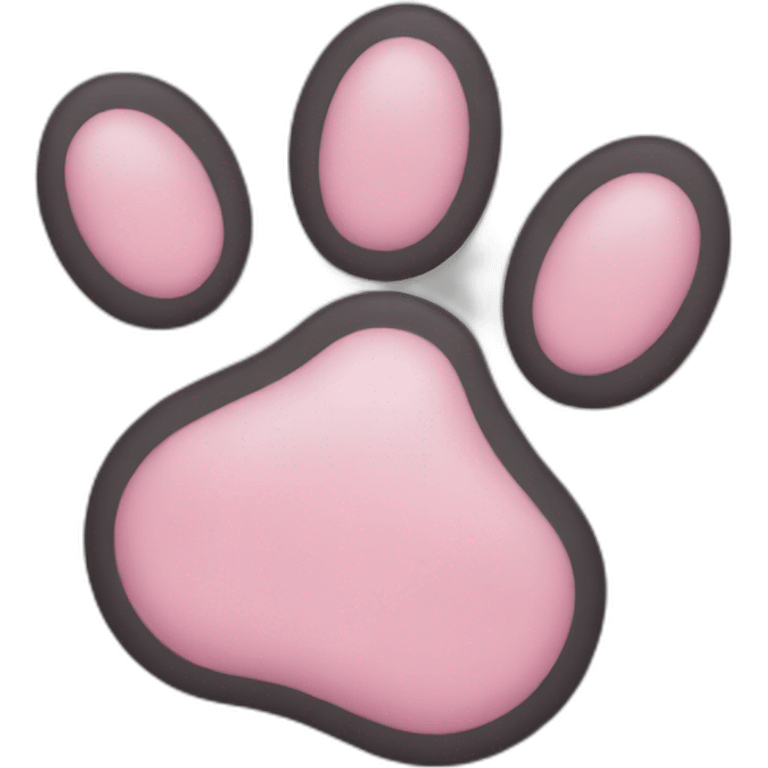 cat paw emoji