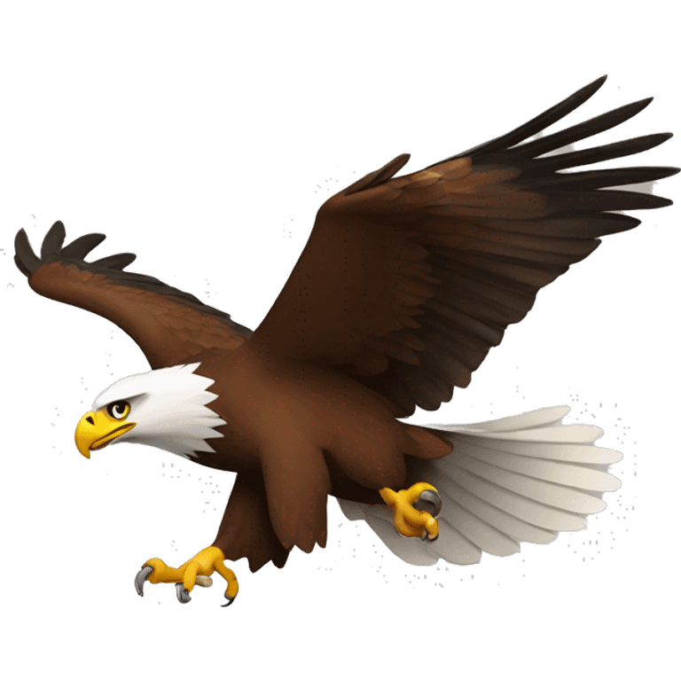 Brown eagle  emoji