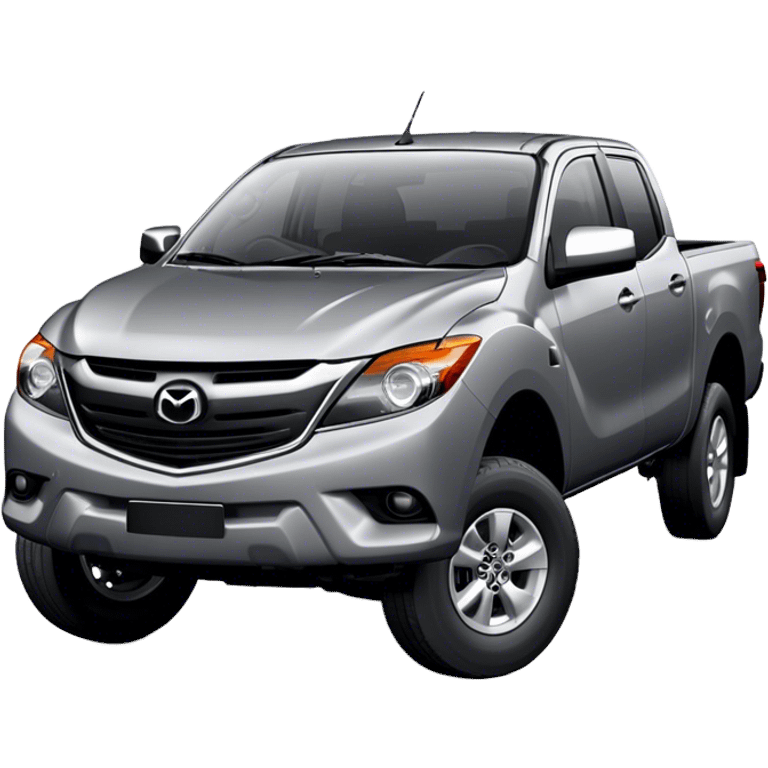 Mazda BT-50 - Mazda (Model Year: 2022) (Iconic colour: Dark Silver) emoji