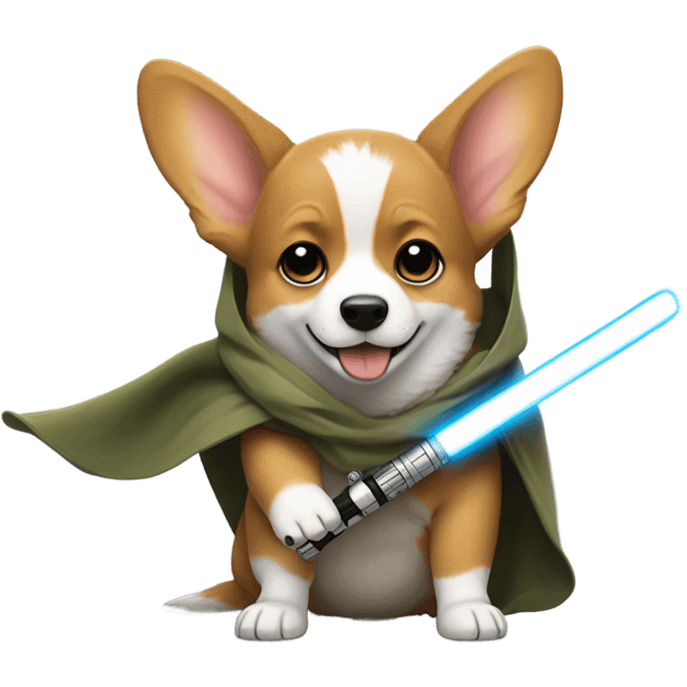 Star Wars corgi emoji