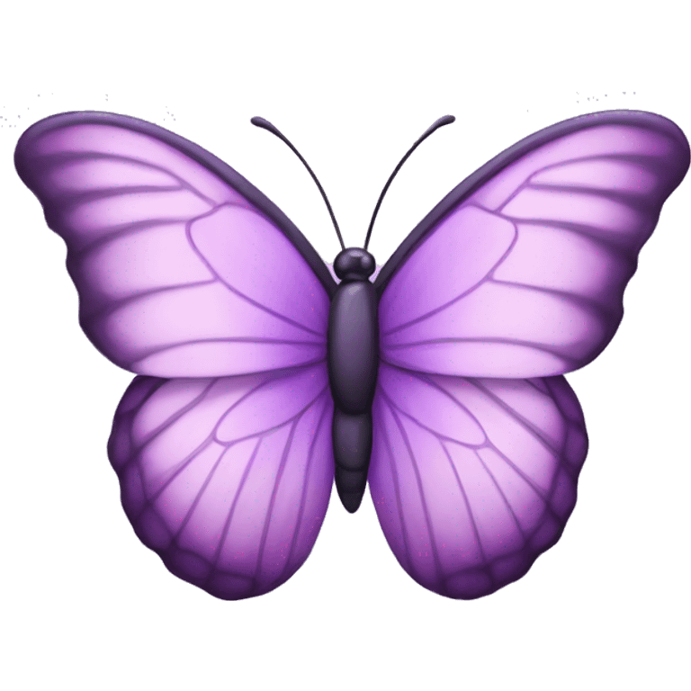   purple butterfly emoji