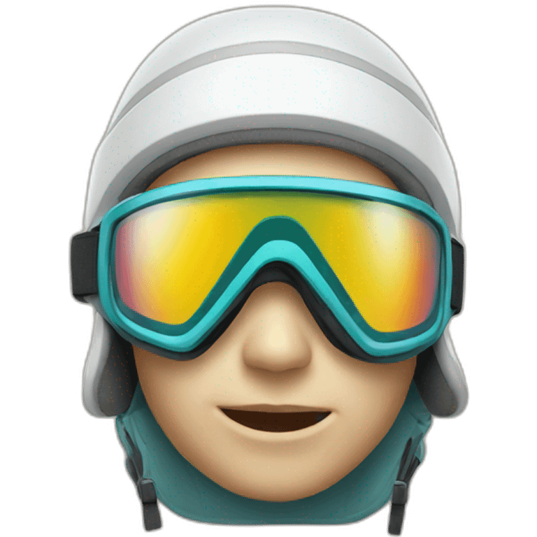 Ski googles emoji