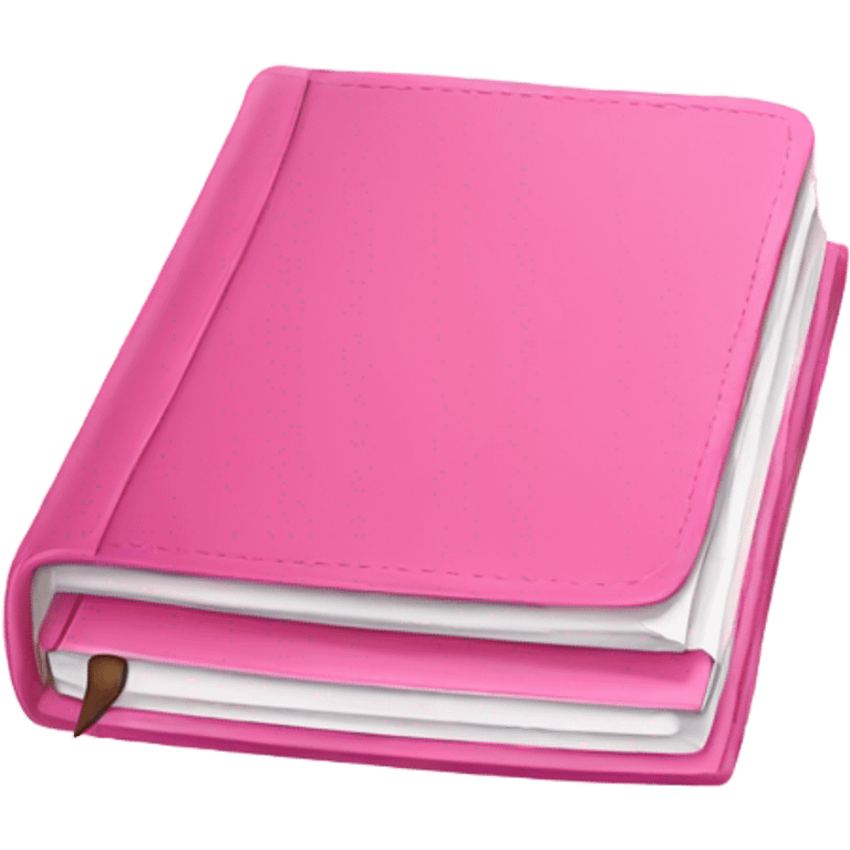 Pink journal  emoji