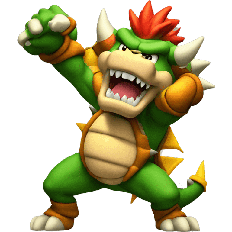 bowser dab emoji