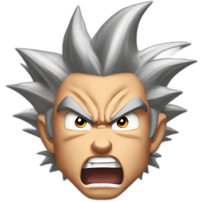 Angry goku emoji