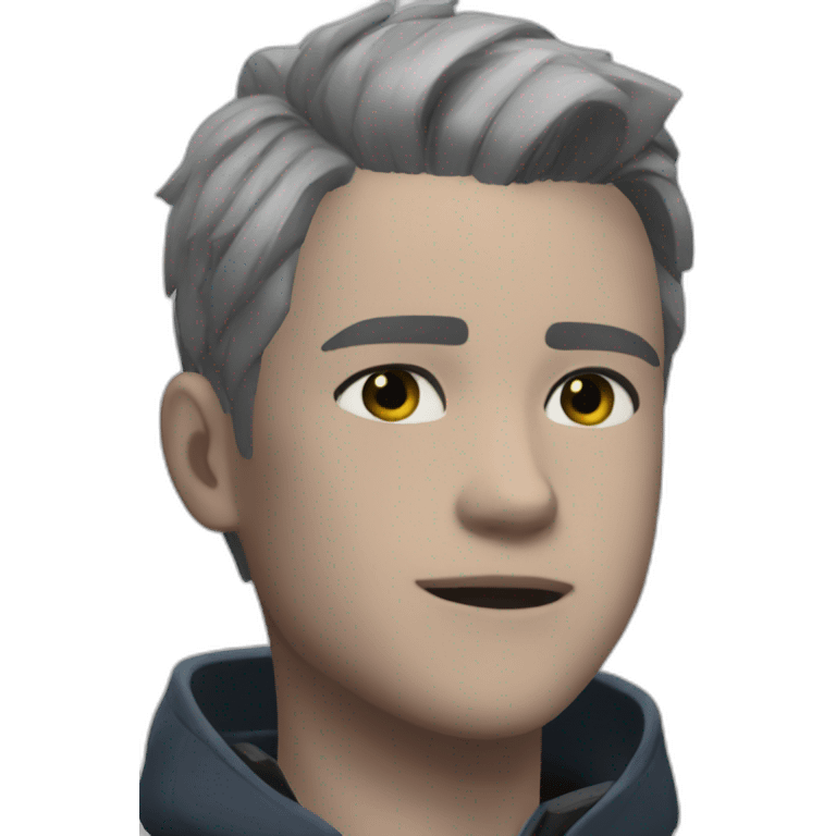 Connor from Detroit become human emoji