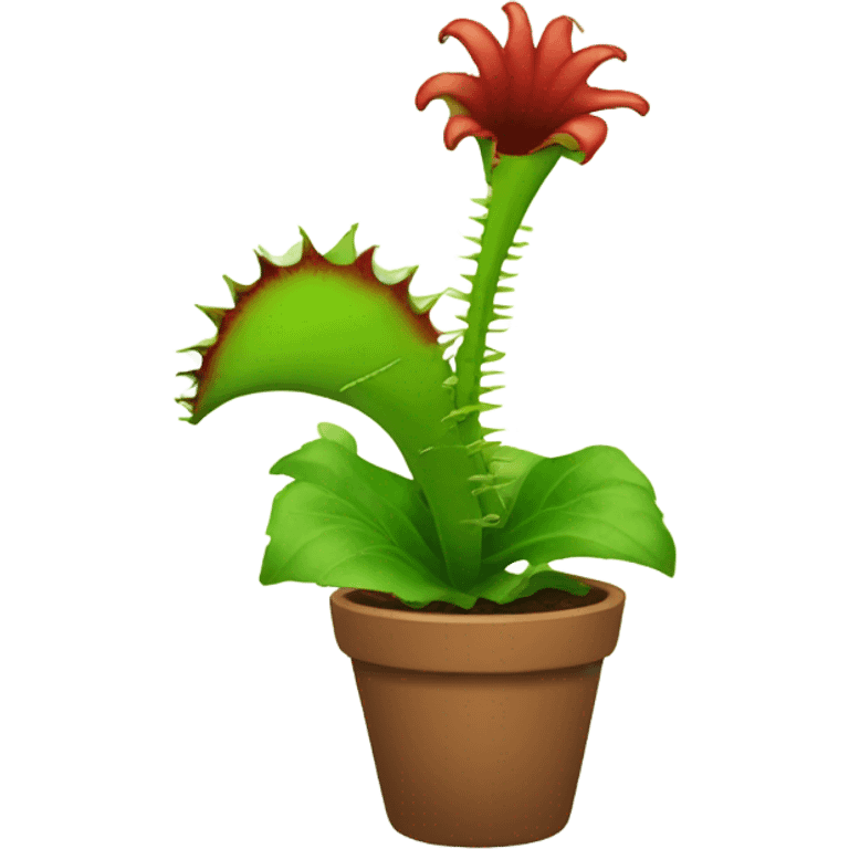 Venus flytrap emoji